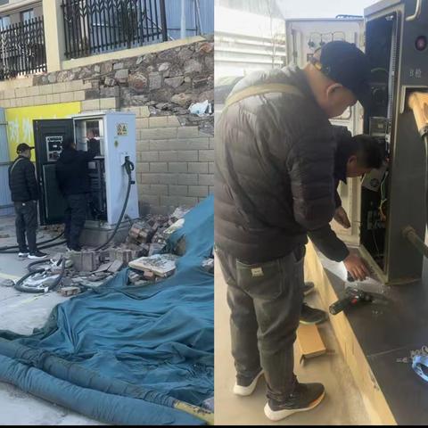 公交充电站的新春坚守