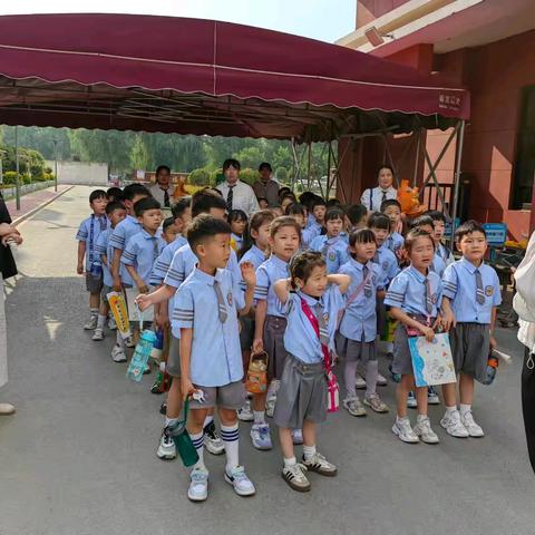 ❤️幼小相约  筑梦成长——清丰县美好时光幼儿园参观春晖路小学活动🎈