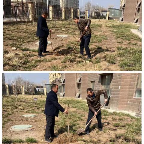 【溢彩社区·石麟社区】312植树节，让我们行动起来一起建设绿色社区