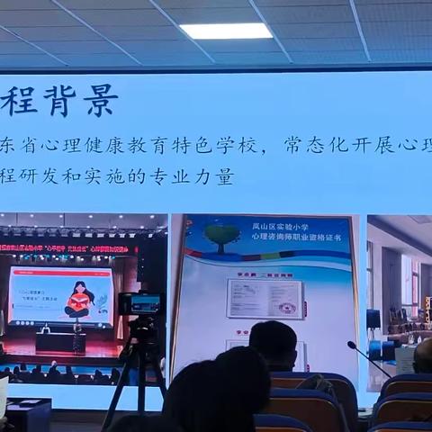 七彩阳光心理课程体系说课展示