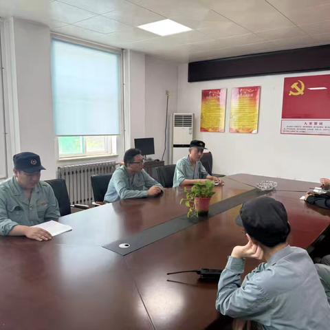 桑梓店焊轨车间焊二工队党支部党员大会