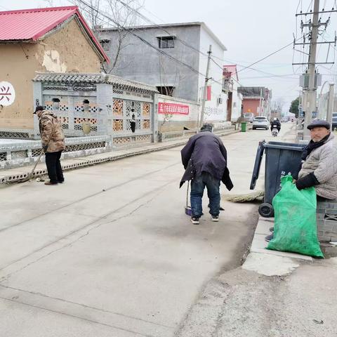 葛寺村“净美家园庆元宵”义务清洁日