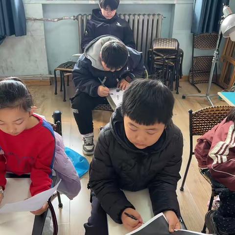 迁安市青少年活动中心速写素描 ——寒假➕秋季班课程总结