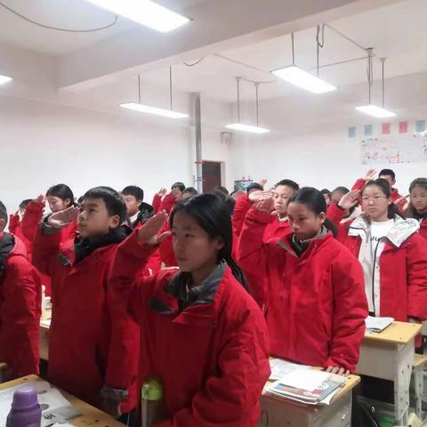 冉堌镇中学腊八节德育系列活动