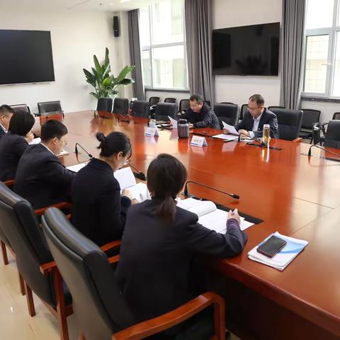 鹤壁分行召开大中型客户信贷投放调度会