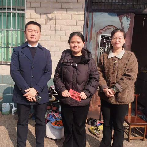 迎春慰问送关怀  拥军优属暖人心 ﻿——东乡实验中学春节前夕拥军优属活动