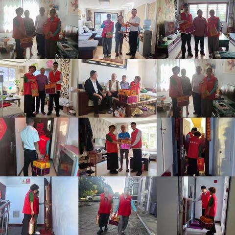 浓情中秋，馨园物业情暖老人心