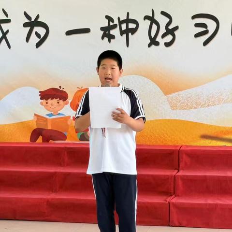 草木葱茏絮纷飞，书声琅琅润心扉。 ——记小学部“浸润书香，向阳生长”第一届读书分享会