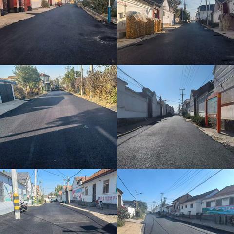 口镇街道郭陈村【为民修路办实事 村容村貌换新颜】