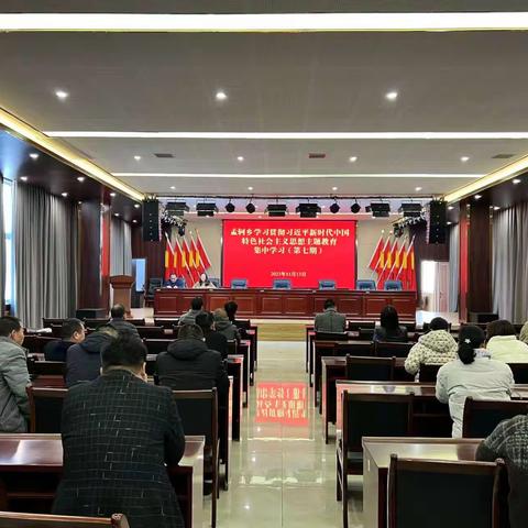 孟轲乡学习贯彻习近平新时代中国特色社会主义思想主题教育集中学习（第七期）