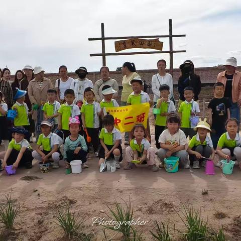 田园新绿，“生菜”有你 ——祁县第四幼儿园中二班“育美田园”种植活动。