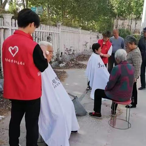 爱心义剪进社区，便民服务暖人心