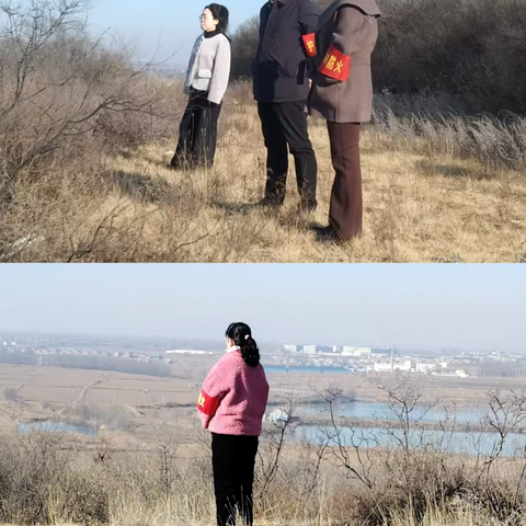 护林防火在行动 、上郝村安全有保障