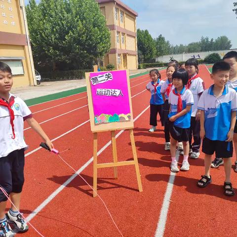 乐考助成长，闯关我能行___青菏办田油坊小学一二年级乐考