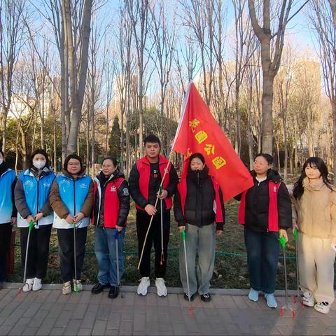 【七色花志愿行】清扫迎元旦 共筑绿色梦——段店社区开展庆元旦志愿服务活动