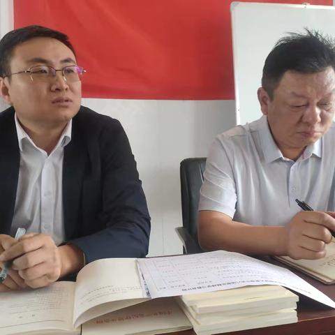 前二舍村开展4月份主题党日活动