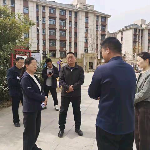 3月23日上午，区委副书记温雪梅一行调研社会工作推进情况