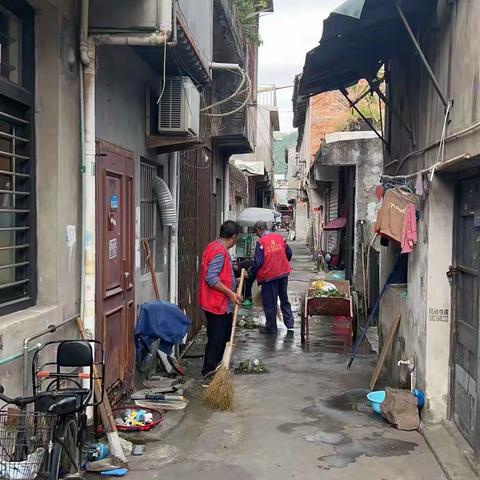 汀田街道金凤社区山上陈10月份环境卫生篇