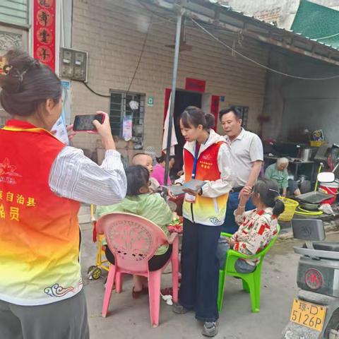 海尾社区开展防溺水宣传活动