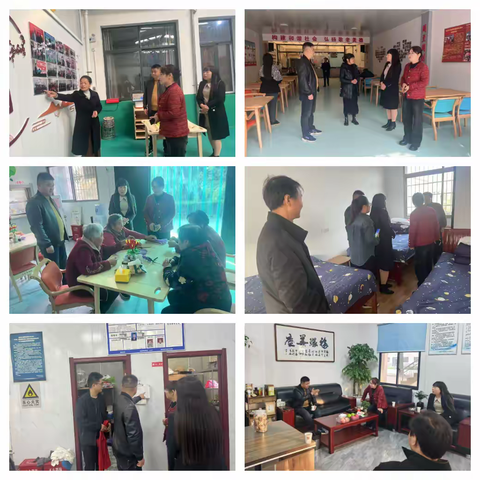 武功县民政局来我县考察学习养老服务工作