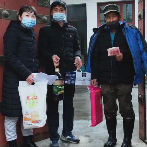 惠东村开展春节前走访慰问困难退役军人活动