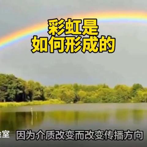 中一班阅读识字 《彩虹🌈桥》