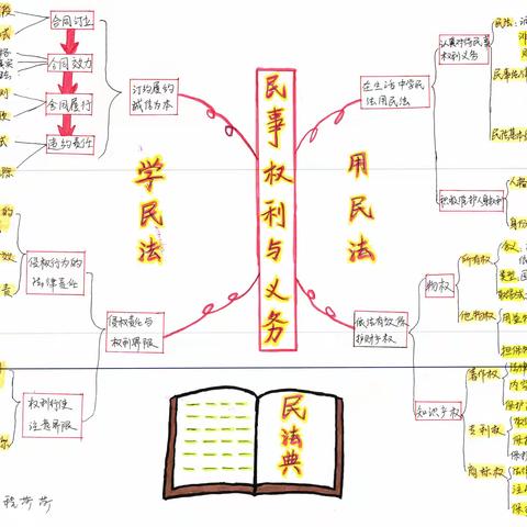 高中政治思维导图大赛作品展