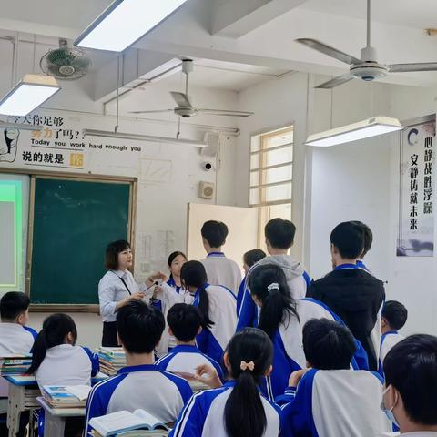 “视”以促教  “导”以致远 ——陵水中学2023年秋季语文教学视导