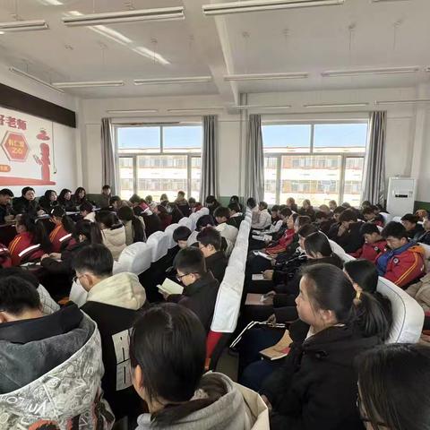 收“心”归位，从“新”出发——金鸡滩镇初级中学九年级收心励志大会成功举办
