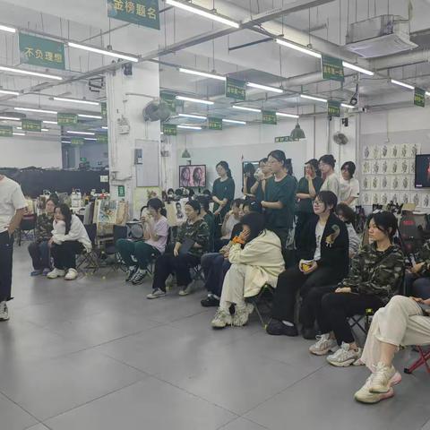 武汉育才美术高级中学问津校区－集训部赴杭学习第7周