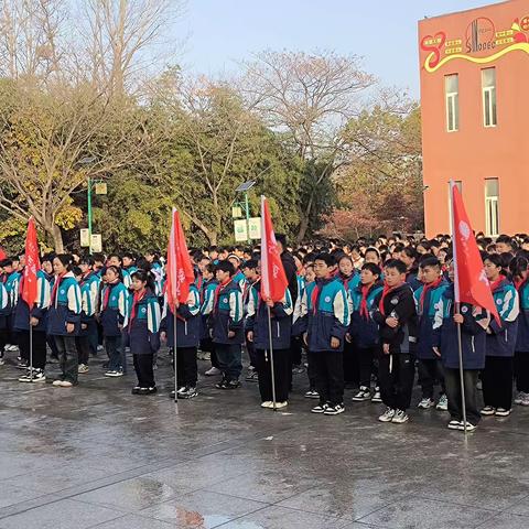 谯城区张店小学第二届冬季运动会开幕仪式