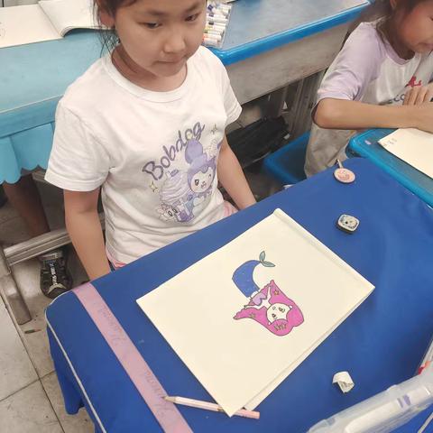 小画笔用途大，画出理想，画出自信——《宁陵县第三实验小学》二14班