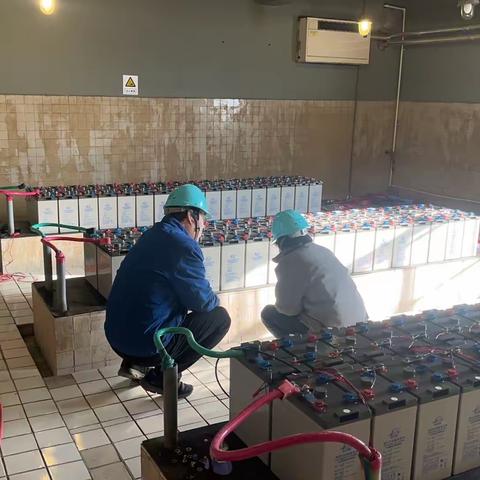 更换蓄电池组 保证供电安全