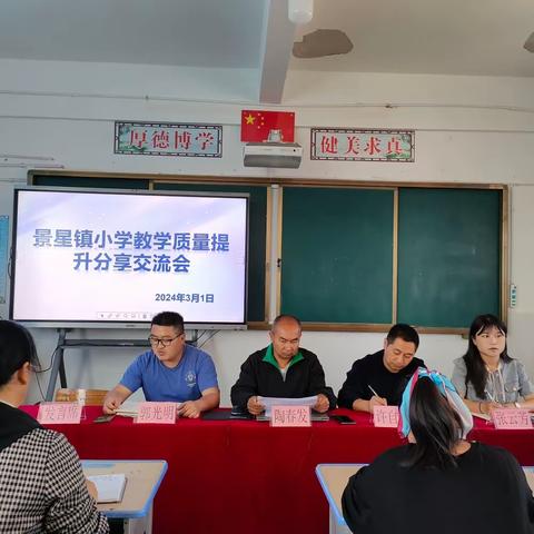 共筑教育之梦，共享智慧之光——景星镇小学教学质量提升分享交流会