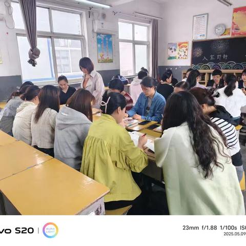 聚“集”智慧，有“备”而教——魏庄街道大车东小学开展集体备课活动