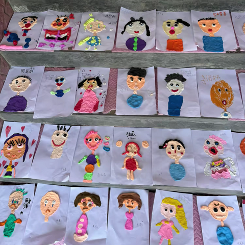 🌿指尖上的心情故事 ‍——大三班超轻黏土情绪小剧场🌿