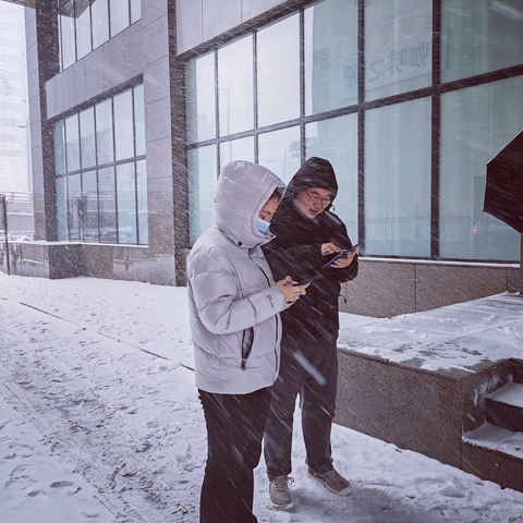 风雪无阻 砥砺前行