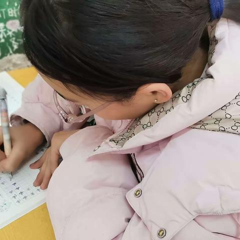 魏庄街道大车西小学的简篇——让练字成为一种习惯