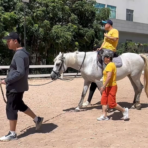 CHASING LIGHT星月骑迹第二期马术康育公益营集训第15次志愿活动（第10次课程） ✨星星🌟志愿