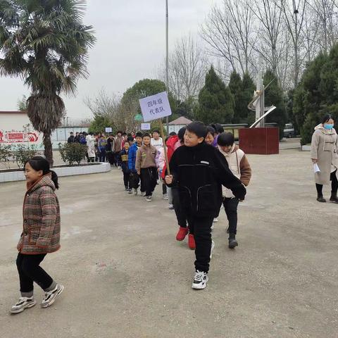 黄楼镇王港沿小学冬季运动会