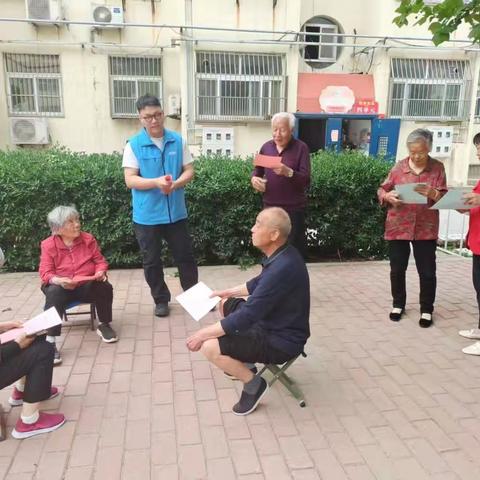 榆山街道环秀社区：医保宣传进社区 惠民政策暖人心