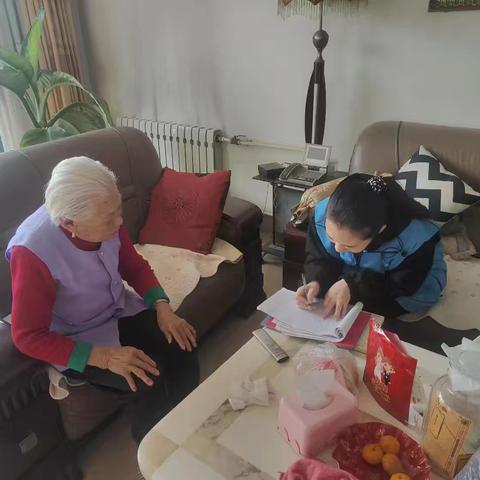 榆山街道环秀社区：寒冬送关爱，慰问暖人心