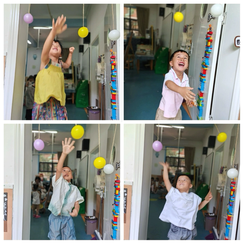 中二班主题活动《亲亲热热—-我升中班了》