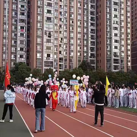 岳阳市第九中学运动会          399班剪影