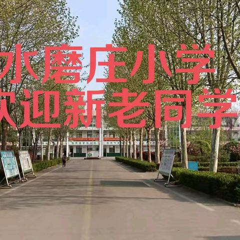 开启美好新学期——级索镇水磨庄小学秋季开学第一课