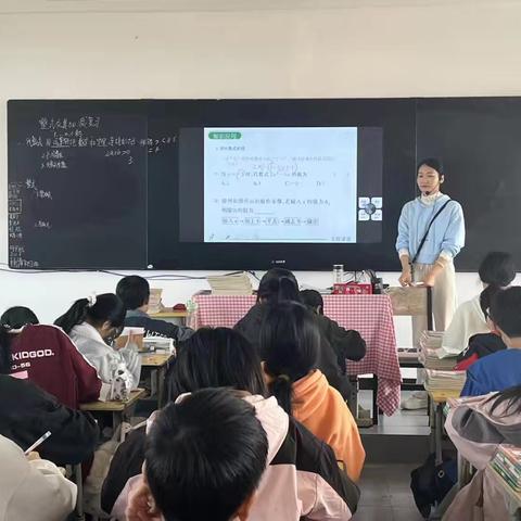 以研促教，以教促学——安良镇一中数学组第二学月听评课活动