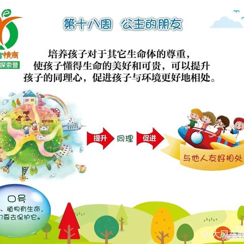 大风车睿智情商1Q下第十八周——《公主的朋友》