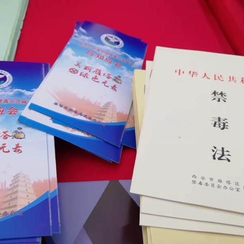 小寨路街道组织开展学习“共筑禁毒防线，守护美好家园”宣传活动