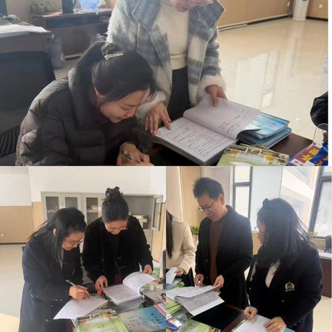 以查促优， 深耕教学——近溪中学期末教师常规检查纪实