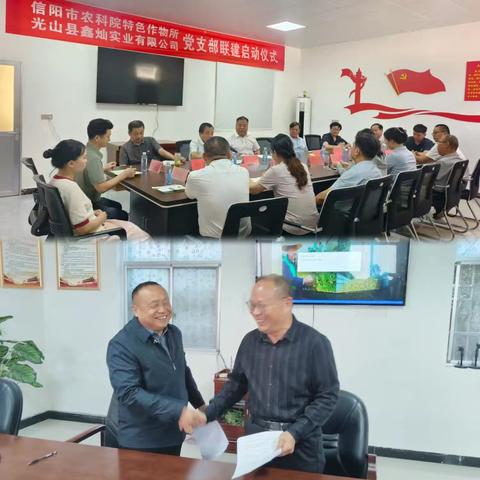 支部联建推动产业发展 科技赋能“香猪”落户鑫灿